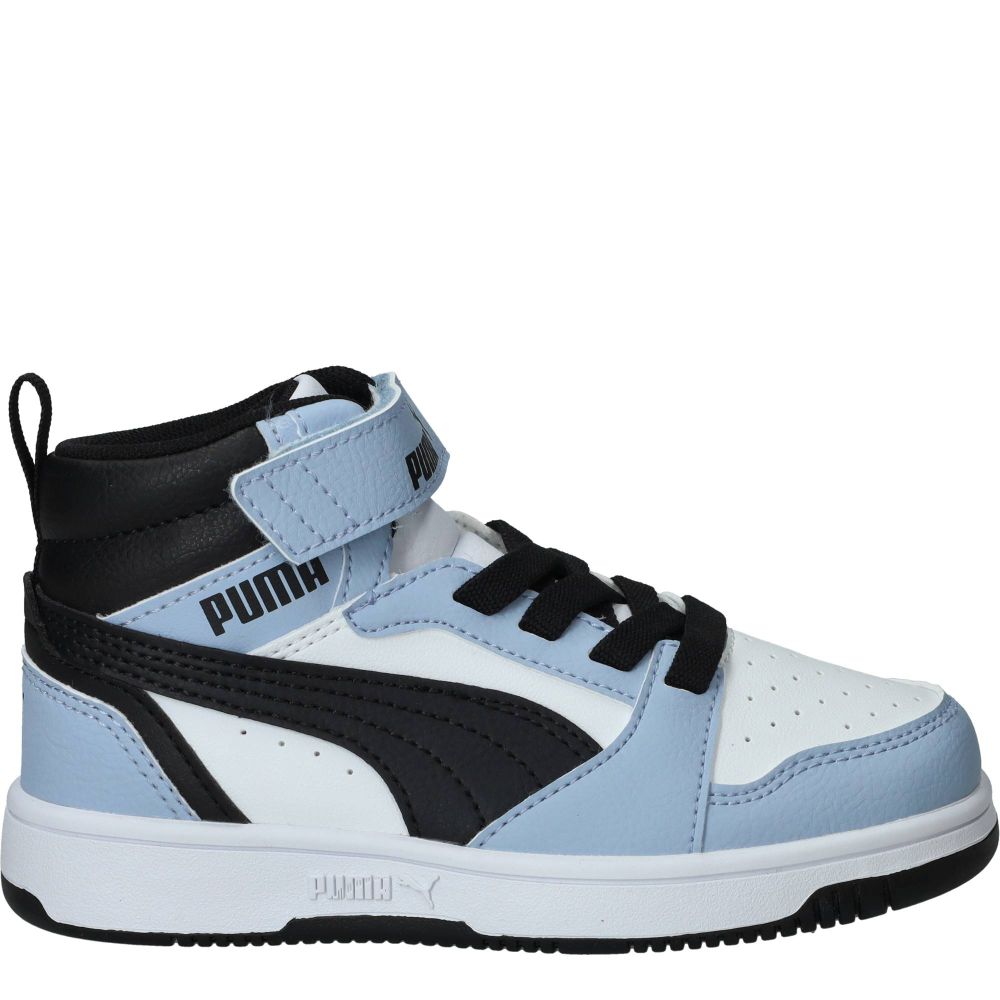 Puma Rebound V6 Mid Sneakers Jongens Blauw