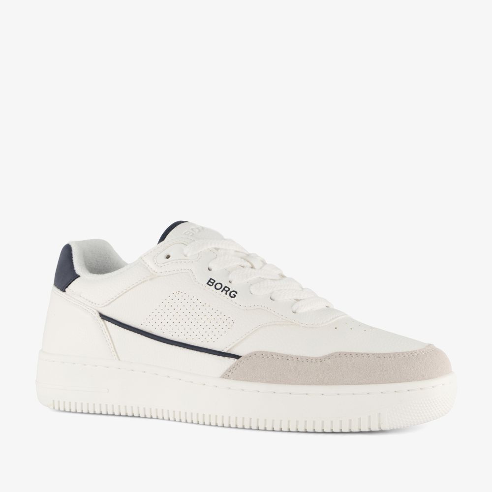 Bjorn Borg heren sneakers wit blauw