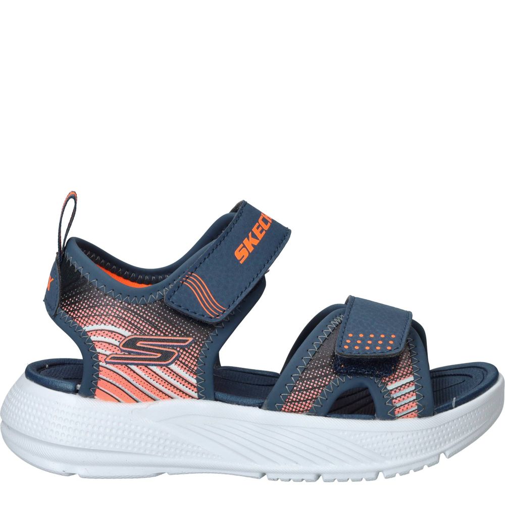 Skechers Microspeck-Splash Sandalen Jongens Blauw