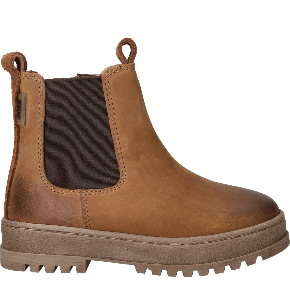 Ikke IK-KE Chelseaboots Jongens Cognac
