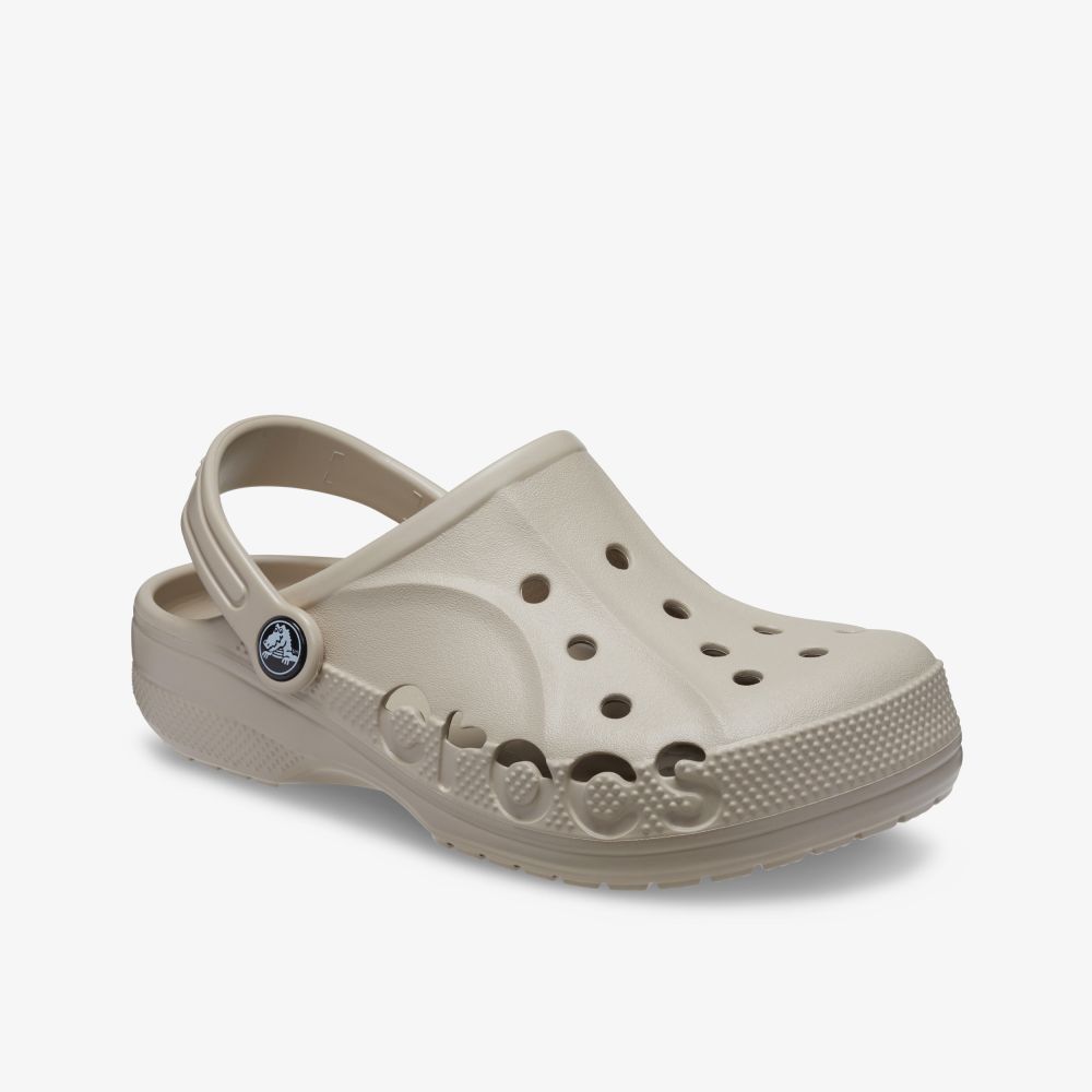 Crocs Baya Clog Cobblestone kinder klompen beige