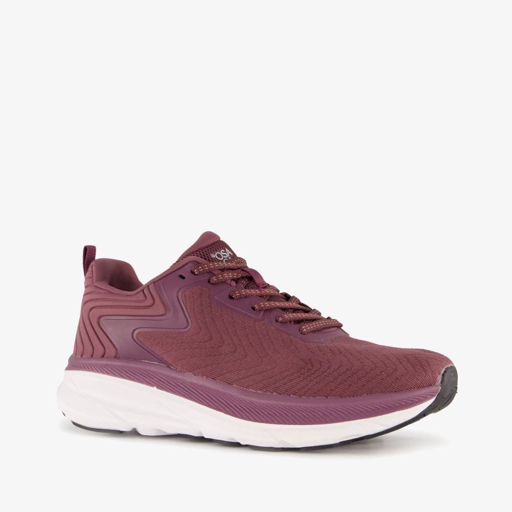 Osaga dames hardloopschoenen bordeaux