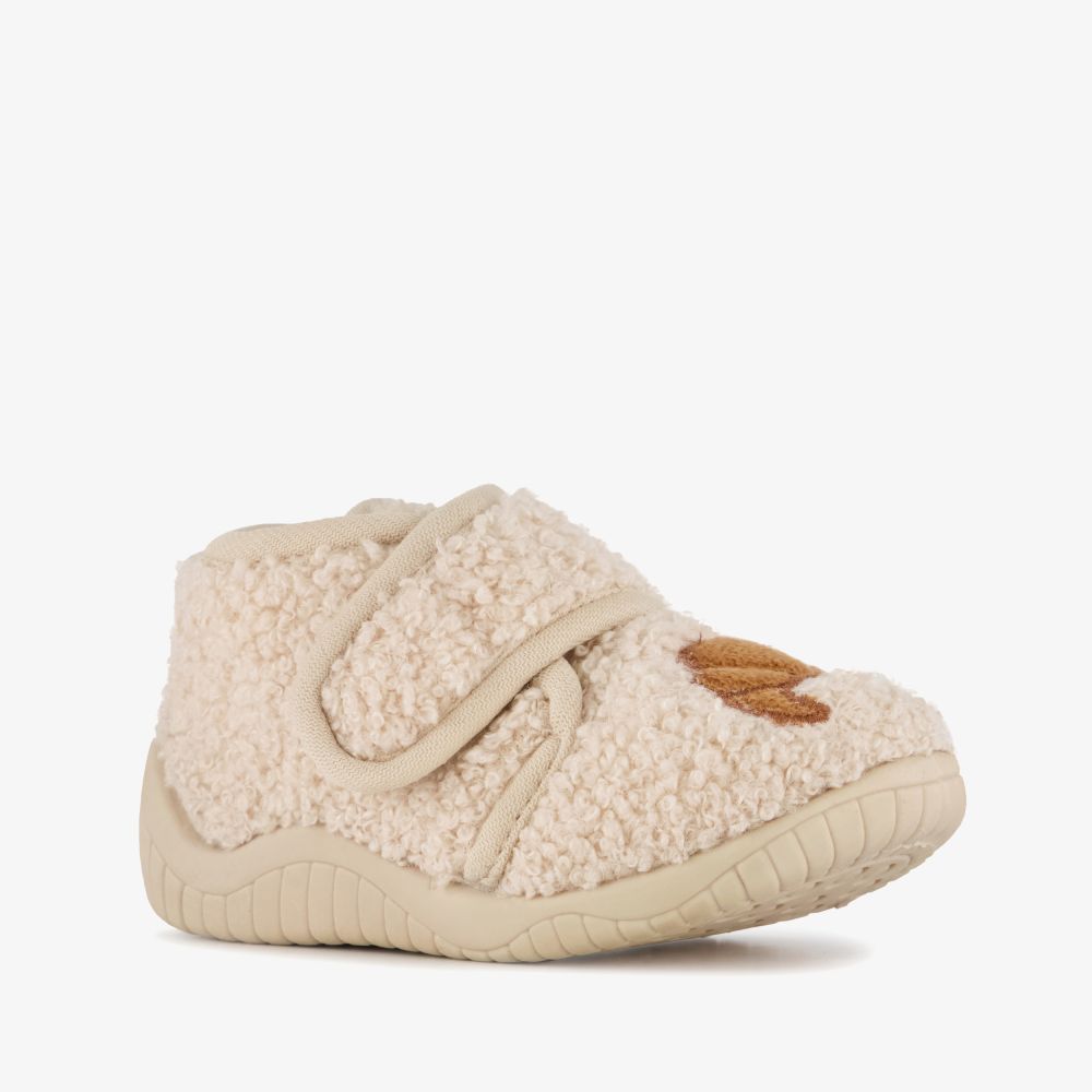 Thu!s kinder pantoffels met croissantje beige