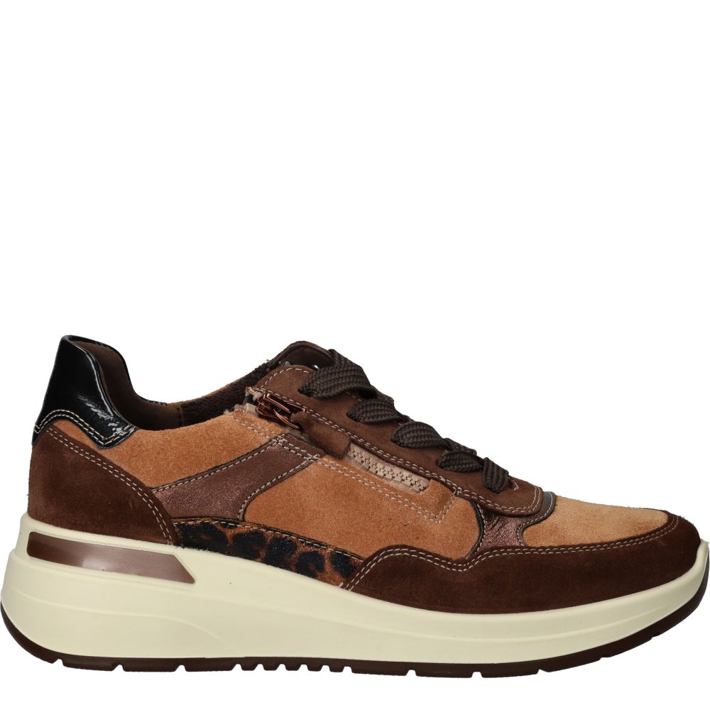Ara Garda Sneakers Dames Bruin