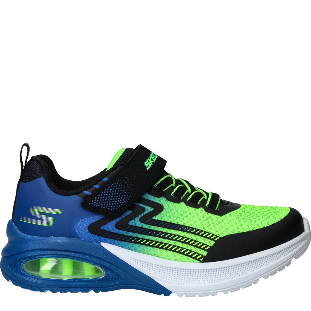 Skechers Microspec Max Advance Sneakers Jongens Groen