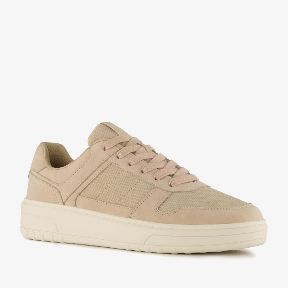 Blue Box heren sneakers beige
