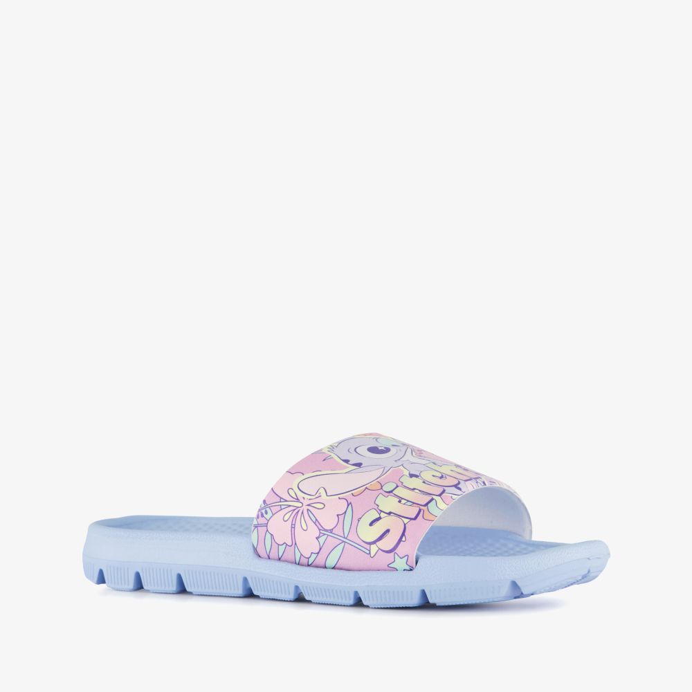 Lilo & Stitch kinder badslippers blauw