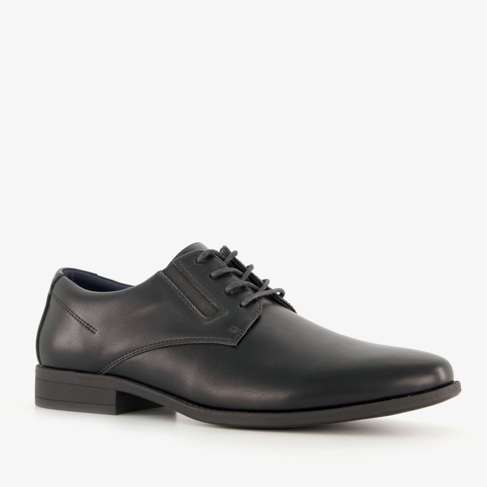 Emilio Salvatini heren veterschoenen zwart