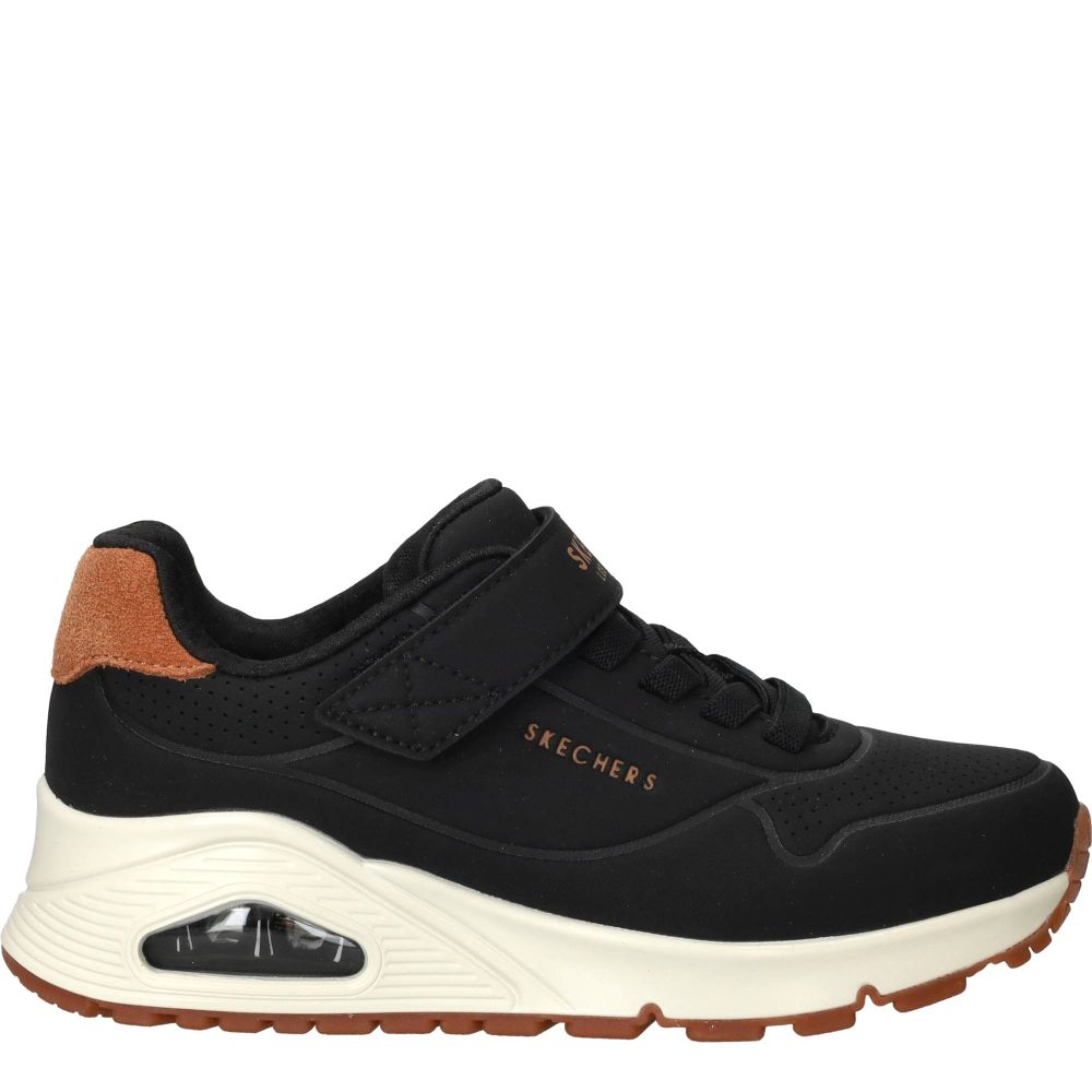 Skechers Uno Gen 1 Sneakers Jongens Zwart