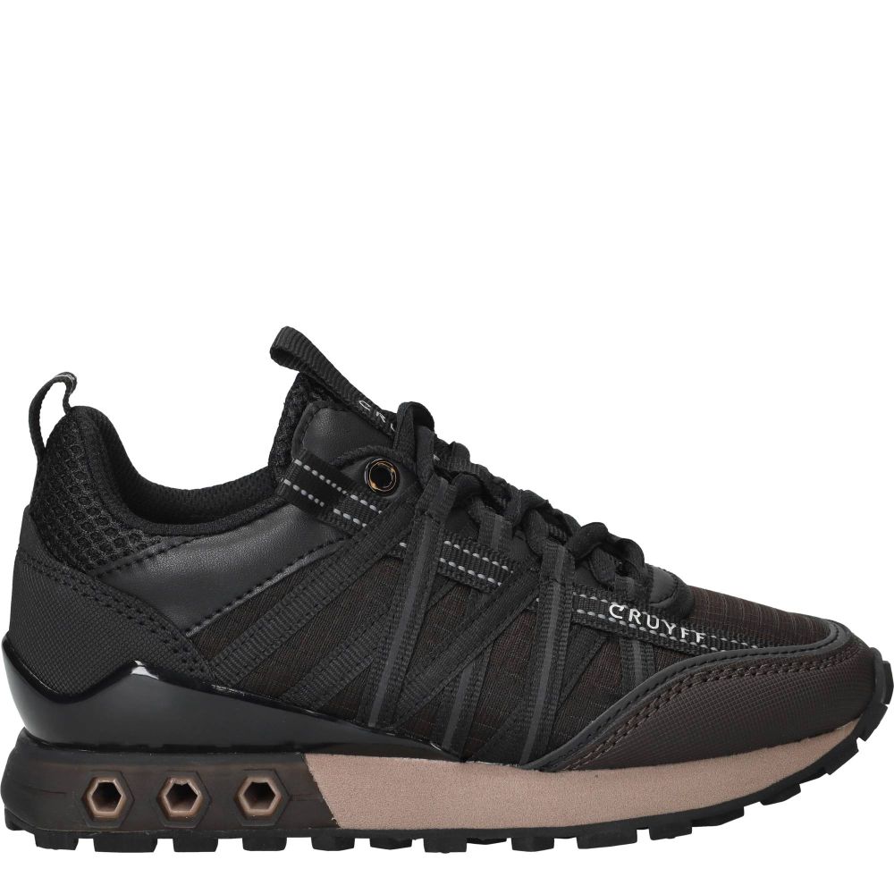 Cruyff Fearia Hex-Tech Sneakers Jongens Zwart
