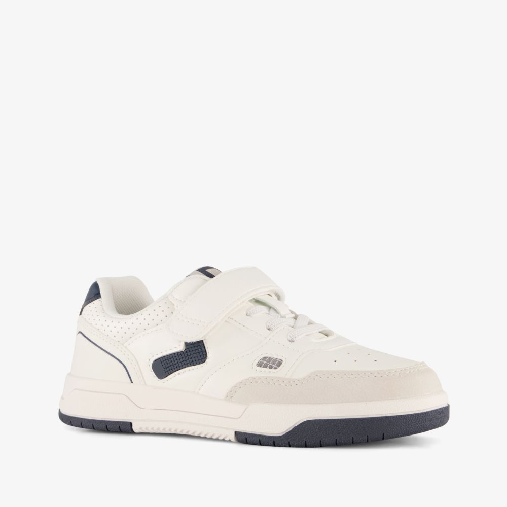 Blue Box jongens sneakers wit blauw