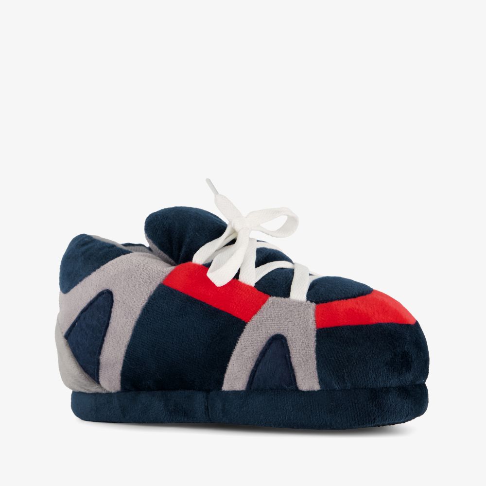 Thu!s gevoerde kinder sneaker pantoffels blauw