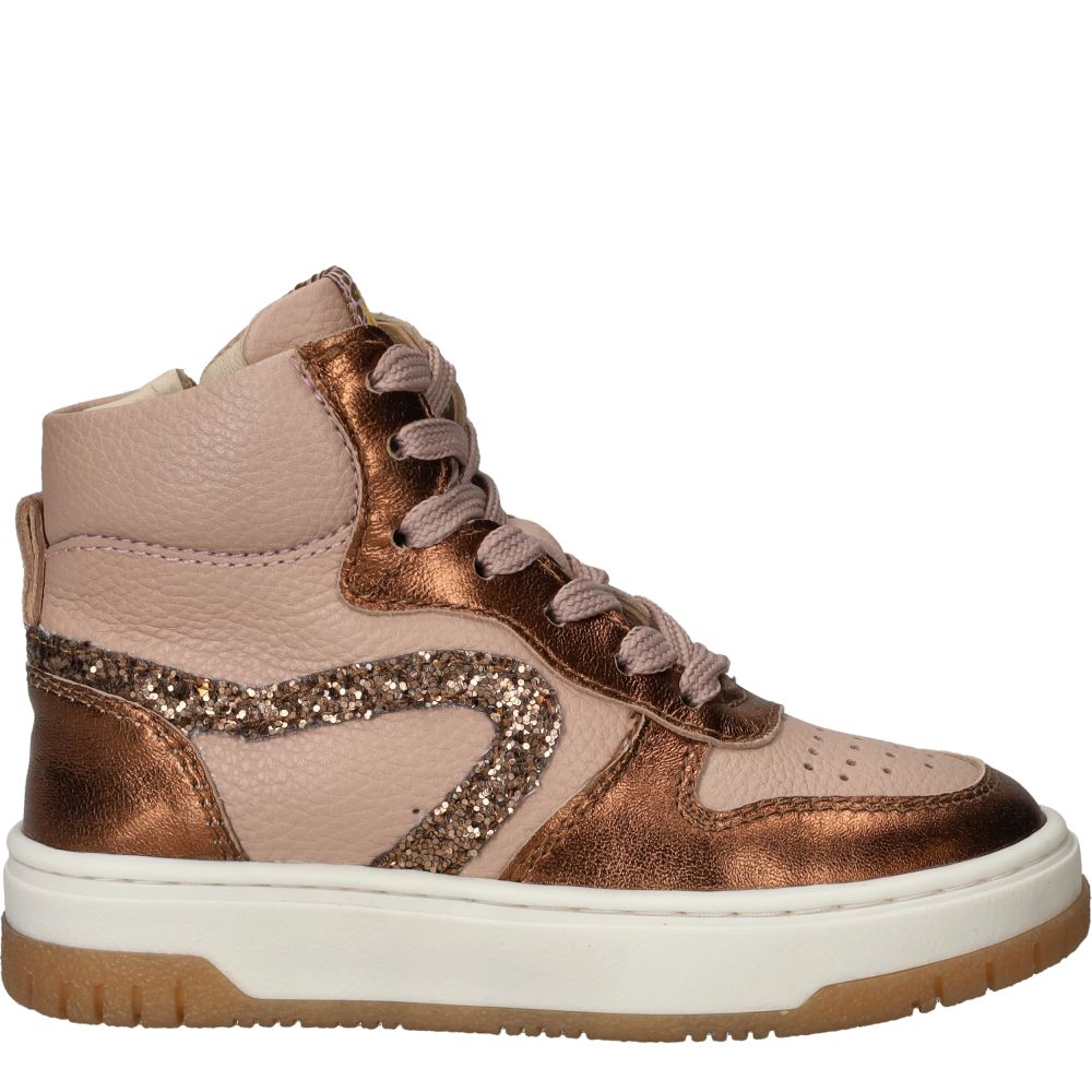 Ikke IK-KE Veterboot Sneakers Meisjes Roze