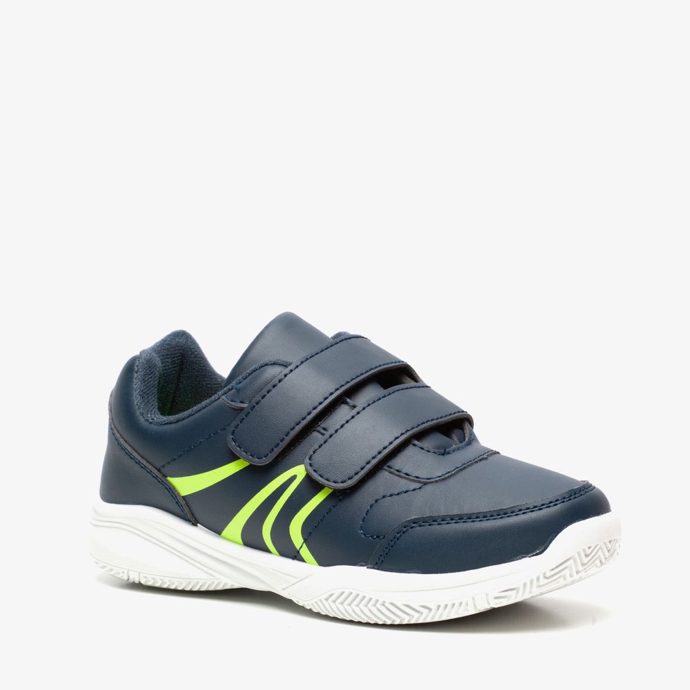 Chicane kinder gymschoenen klittenband blauw groen