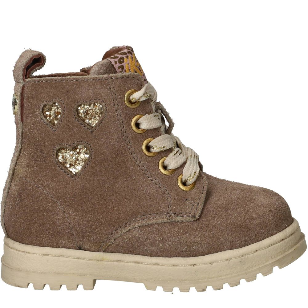 Ikke IK-KE Veterboots Meisjes Taupe