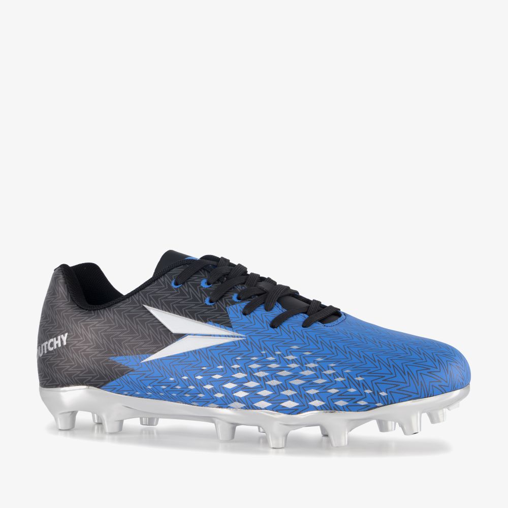 Dutchy FG heren voetbalschoenen blauw zwart