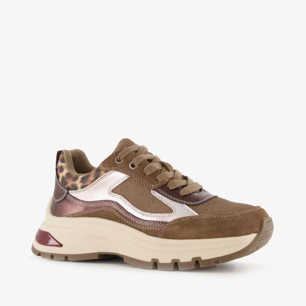Harper dames sneaker bruin
