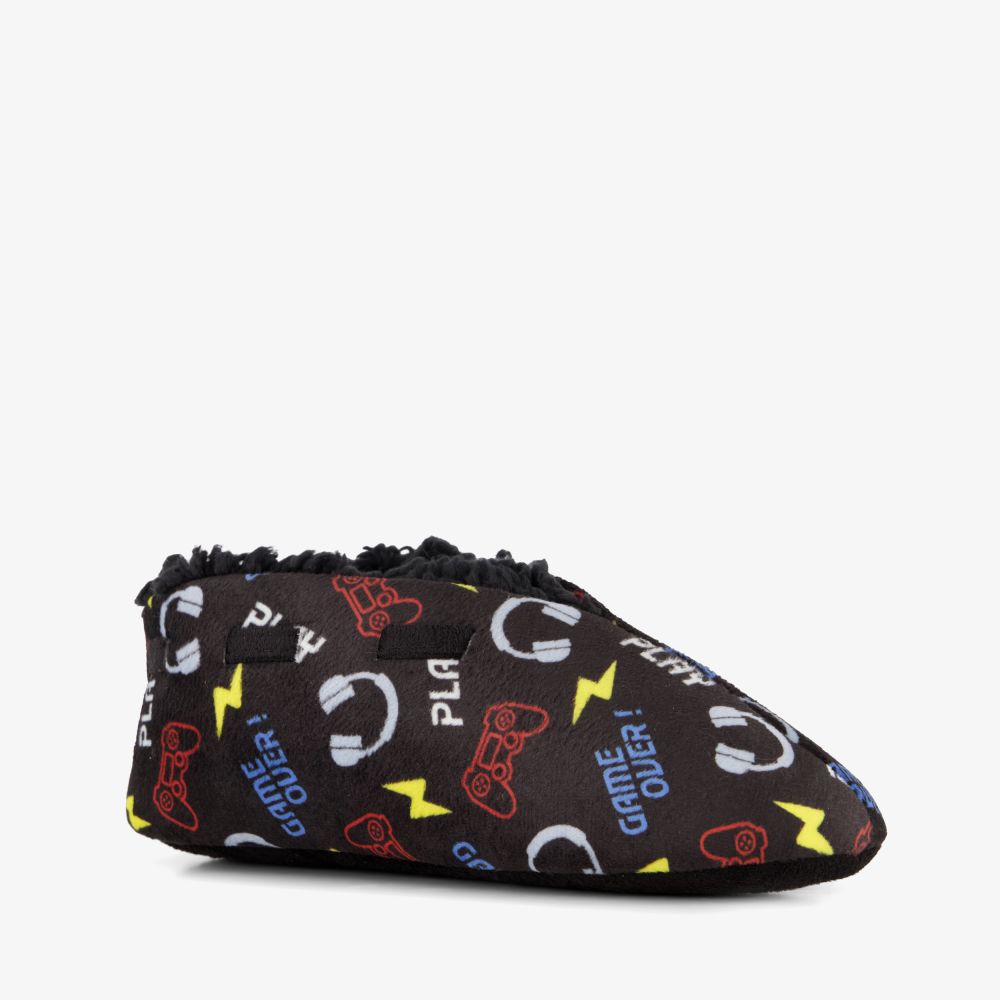 Thu!s jongens sloffen met game print