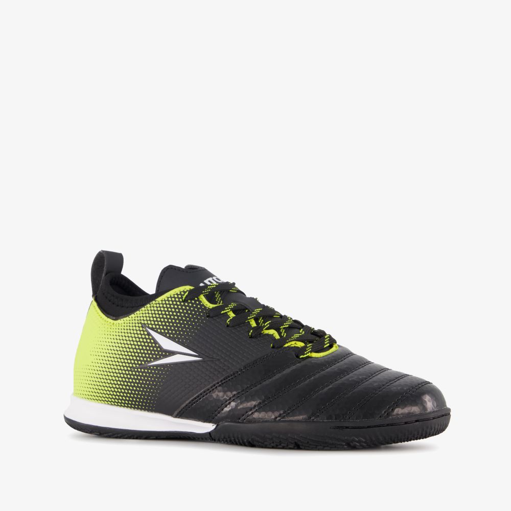 Dutchy IC kinder zaalschoenen zwart geel