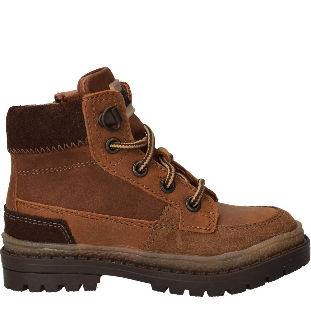 Ikke IK-KE Veterboots Jongens Cognac