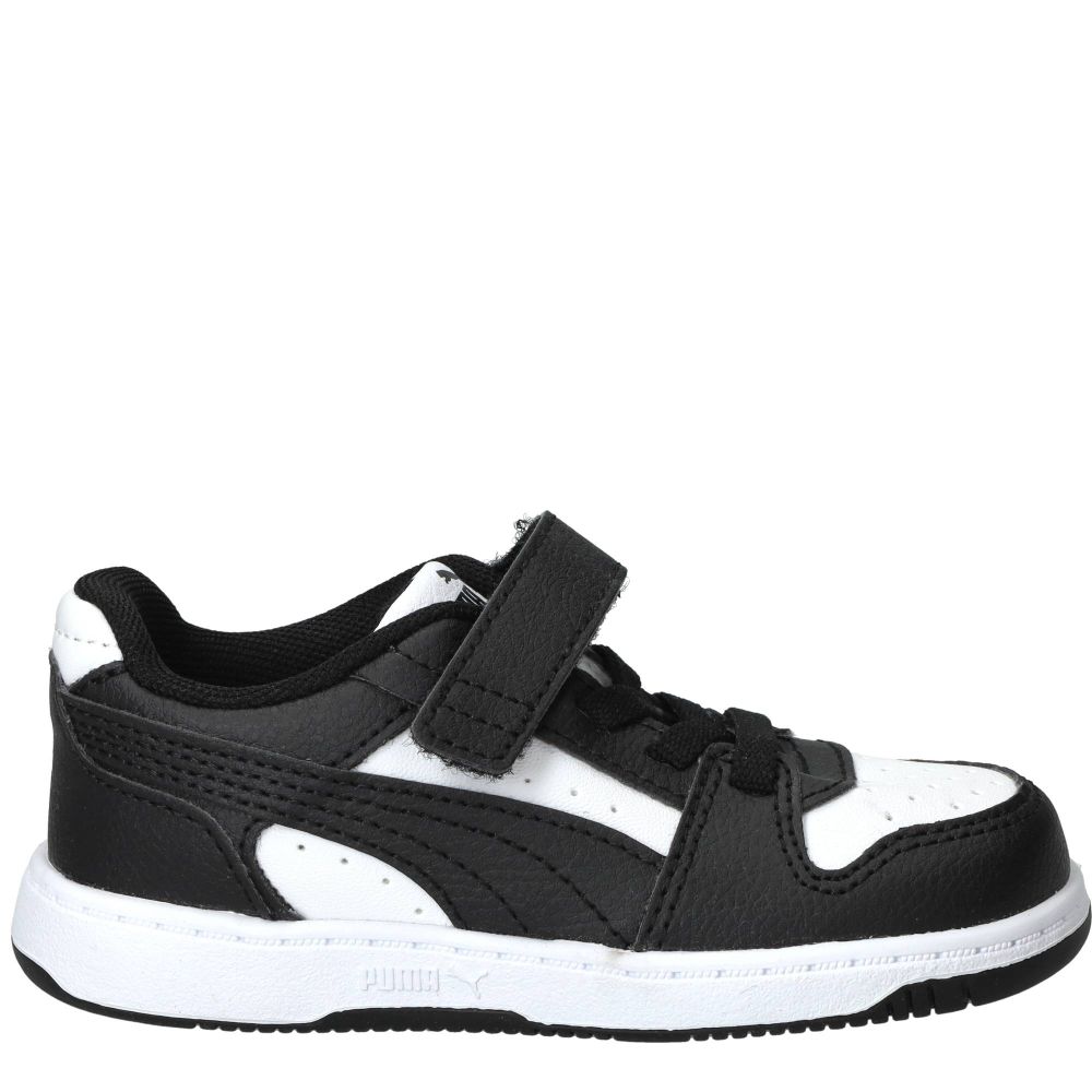 Puma Rebound Slam Lo Sneakers Jongens Zwart