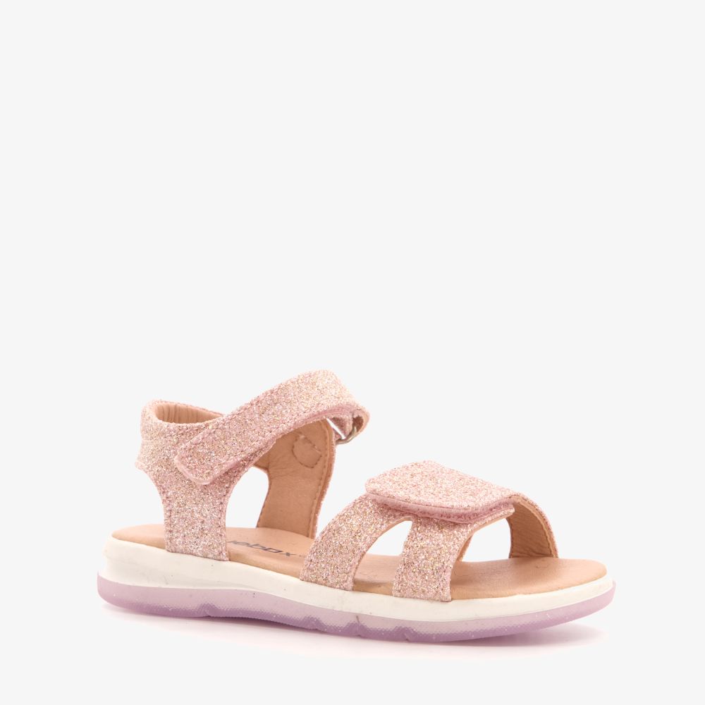 Blue Box meisjes sandalen roze met glitters
