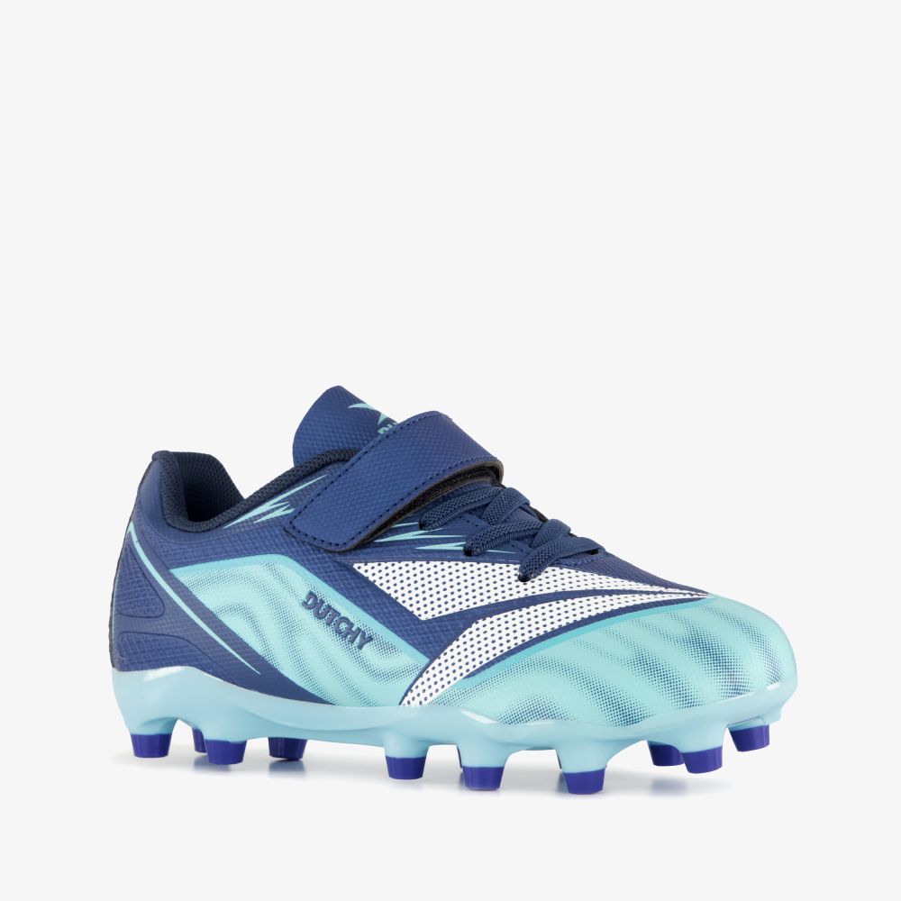Dutchy FG kinder voetbalschoenen blauw