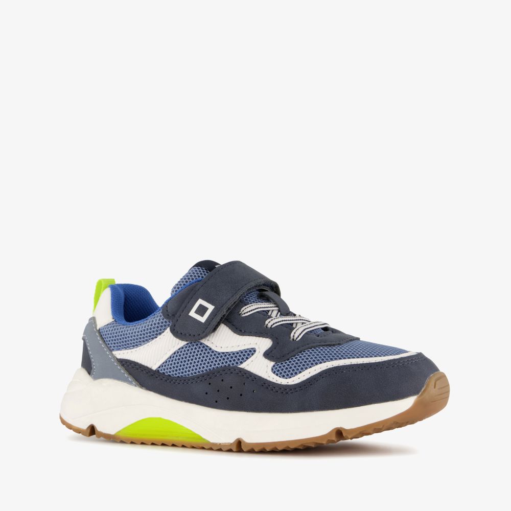 Blue Box jongens sneakers blauw groen