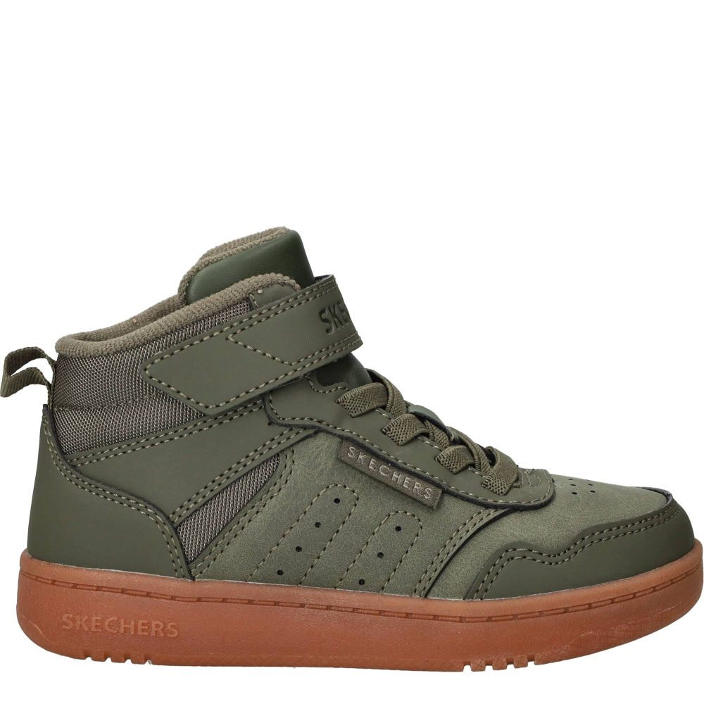 Skechers Quick Street Veterboots Jongens Groen
