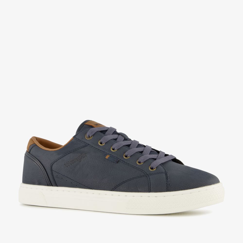 Wrangler heren sneakers donkerblauw