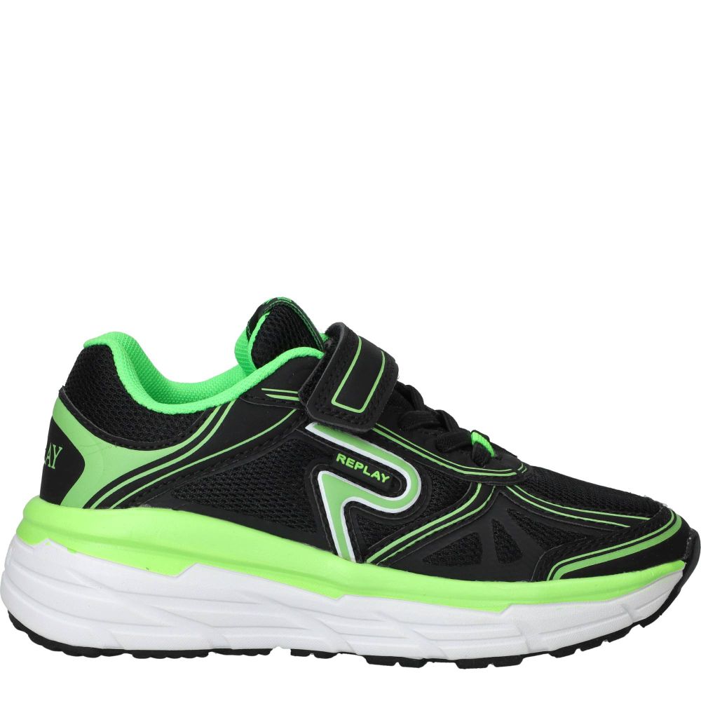 Replay Christal Sneakers Jongens Zwart