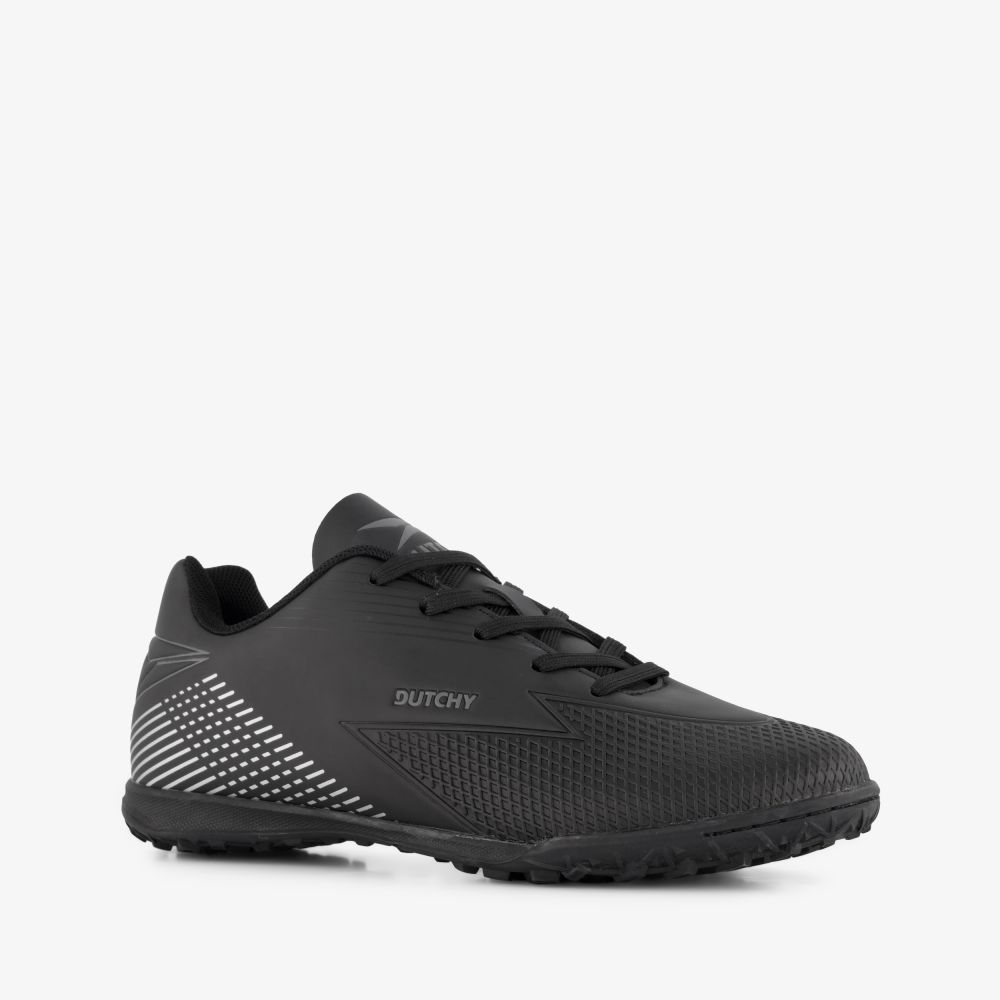 Dutchy turf kinderen voetbalschoenen zwart