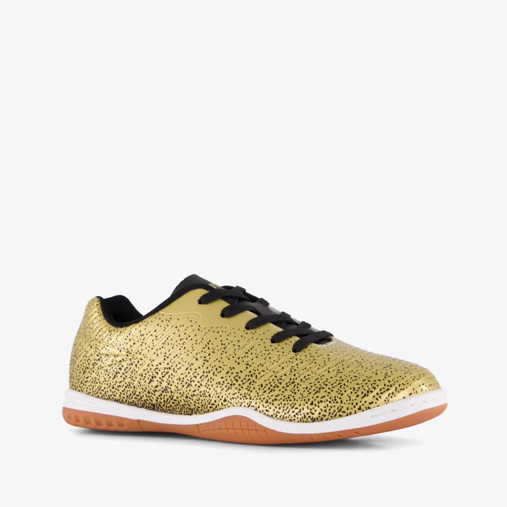 Dutchy IC kinder zaalschoenen goud