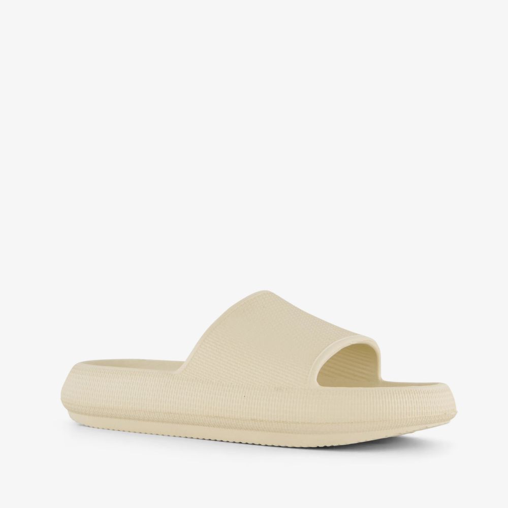 Scapino Dames badslippers beige