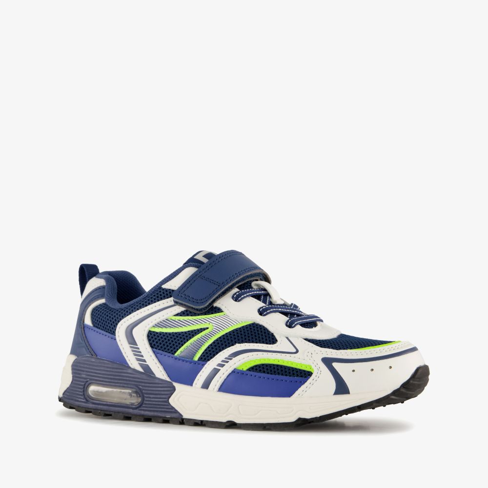 Blue Box jongens sneakers met airzool blauw wit