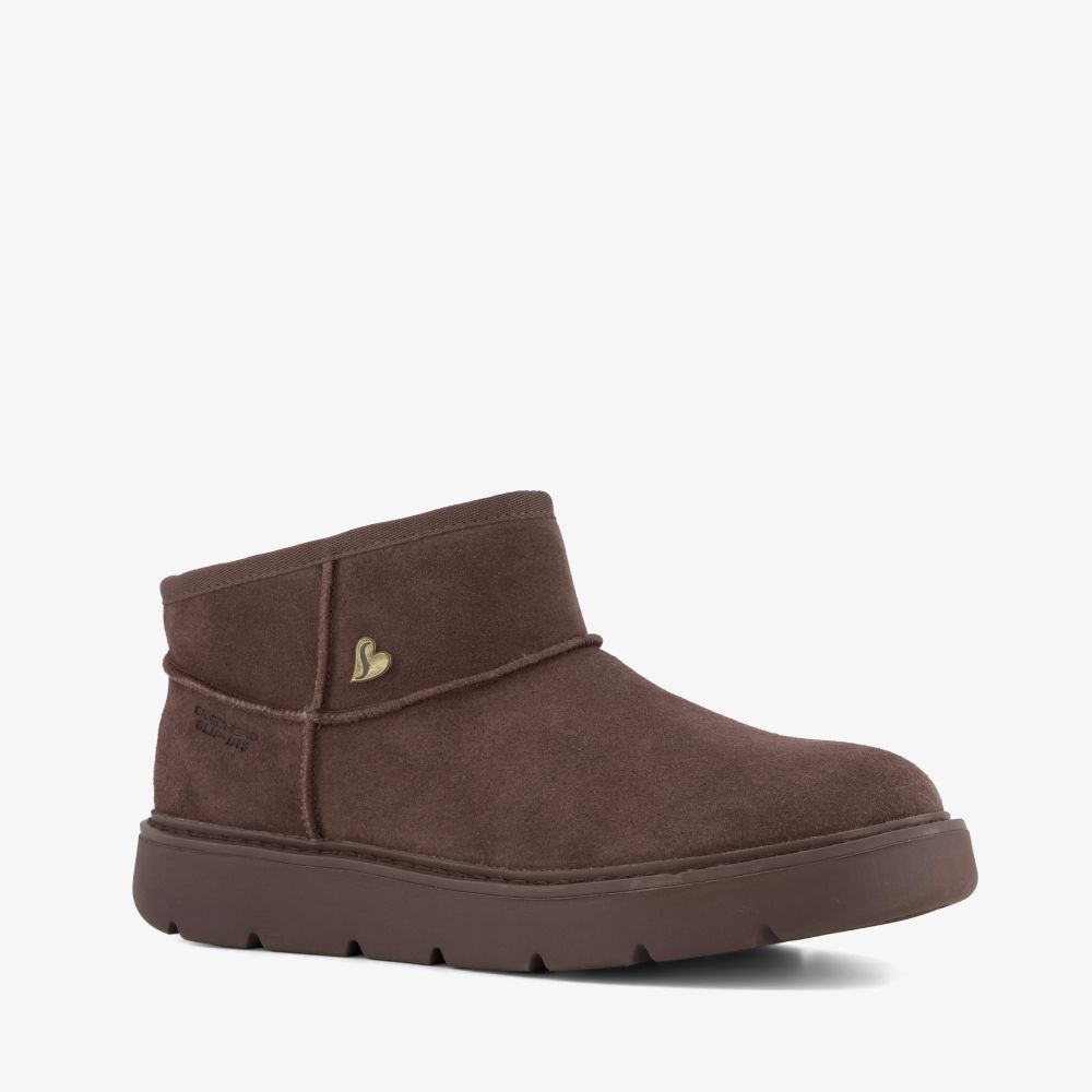 Skechers Slip-ins: Keepsakes Cozy - Cozy Mini boots bruin