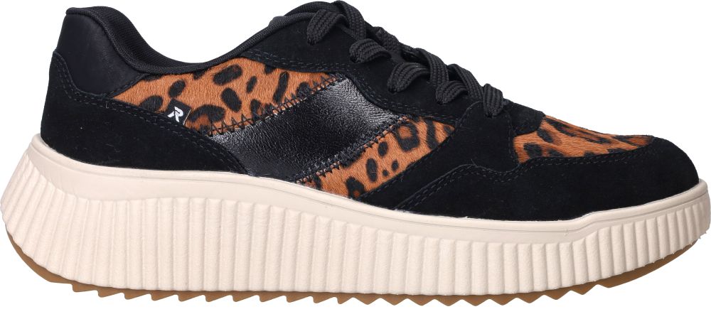 Rieker Sneakers Dames Zwart