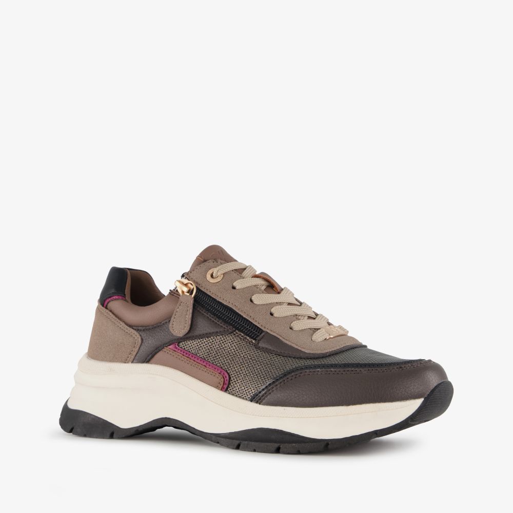 Mexx XX By Mexx dames sneakers bruin