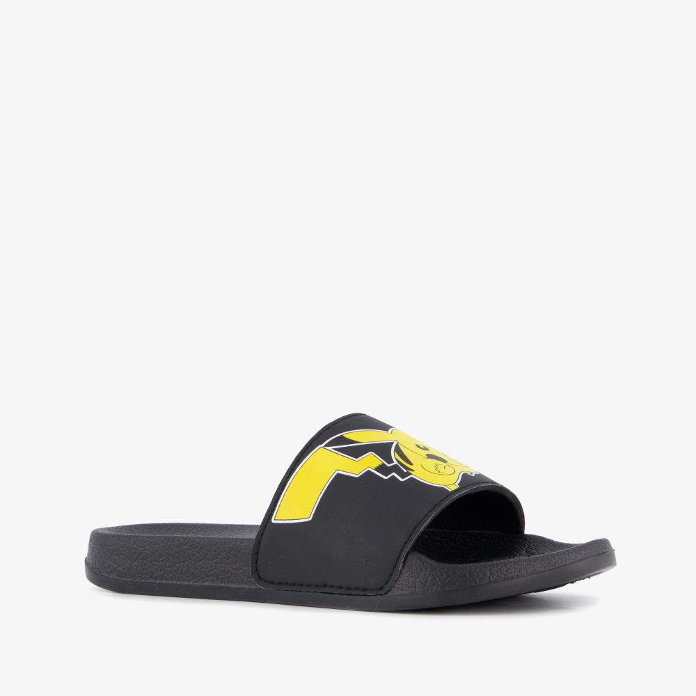 Pokemon Pokémon kinder badslippers zwart geel