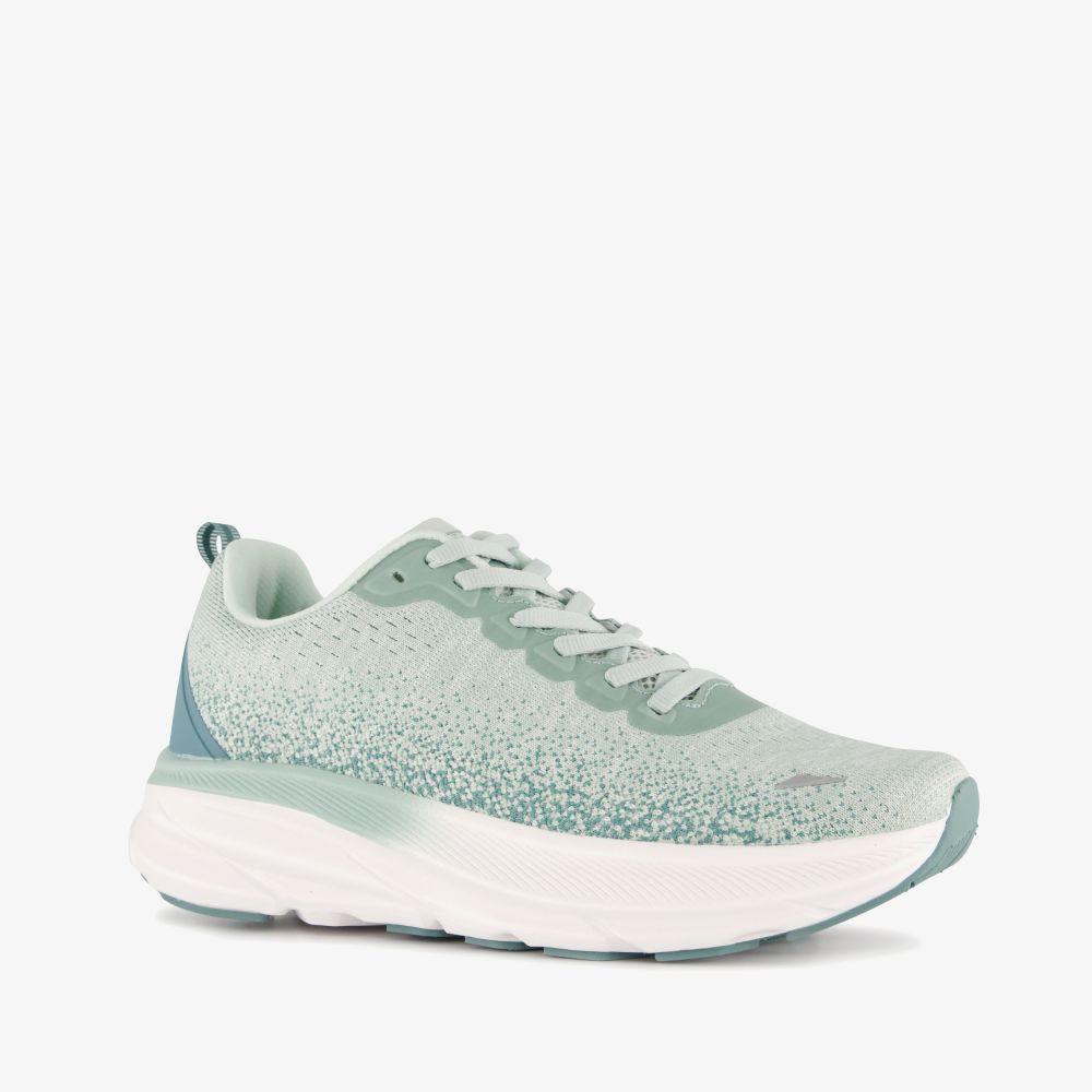 Osaga dames hardloopschoenen groen blauw