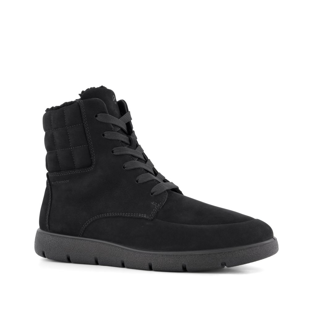ECCO suède dames boots zwart