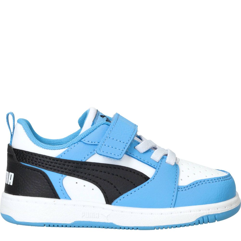 Puma Rebound V6 Lo Sneakers Jongens Blauw