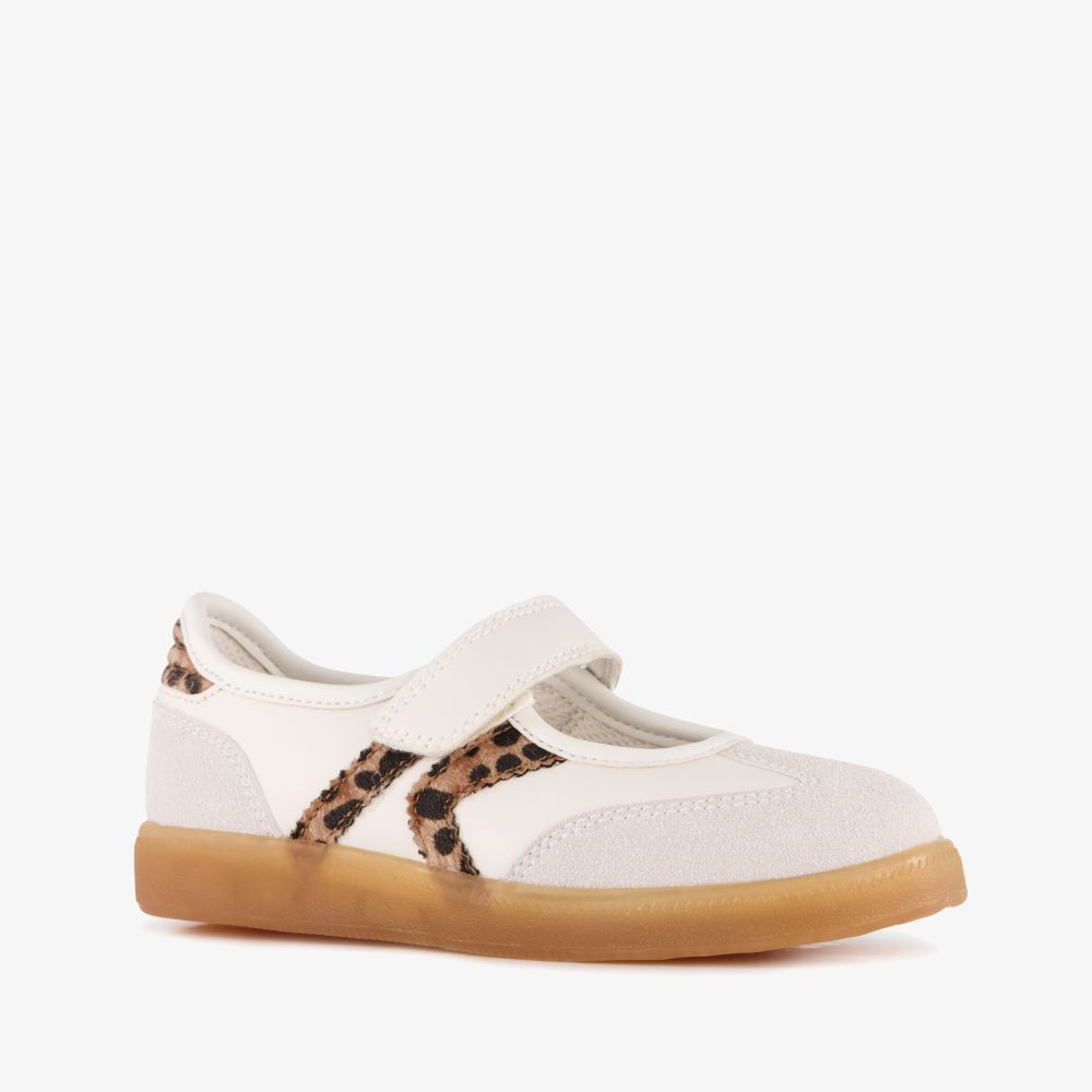Blue Box meisjes ballerina sneakers panterprint