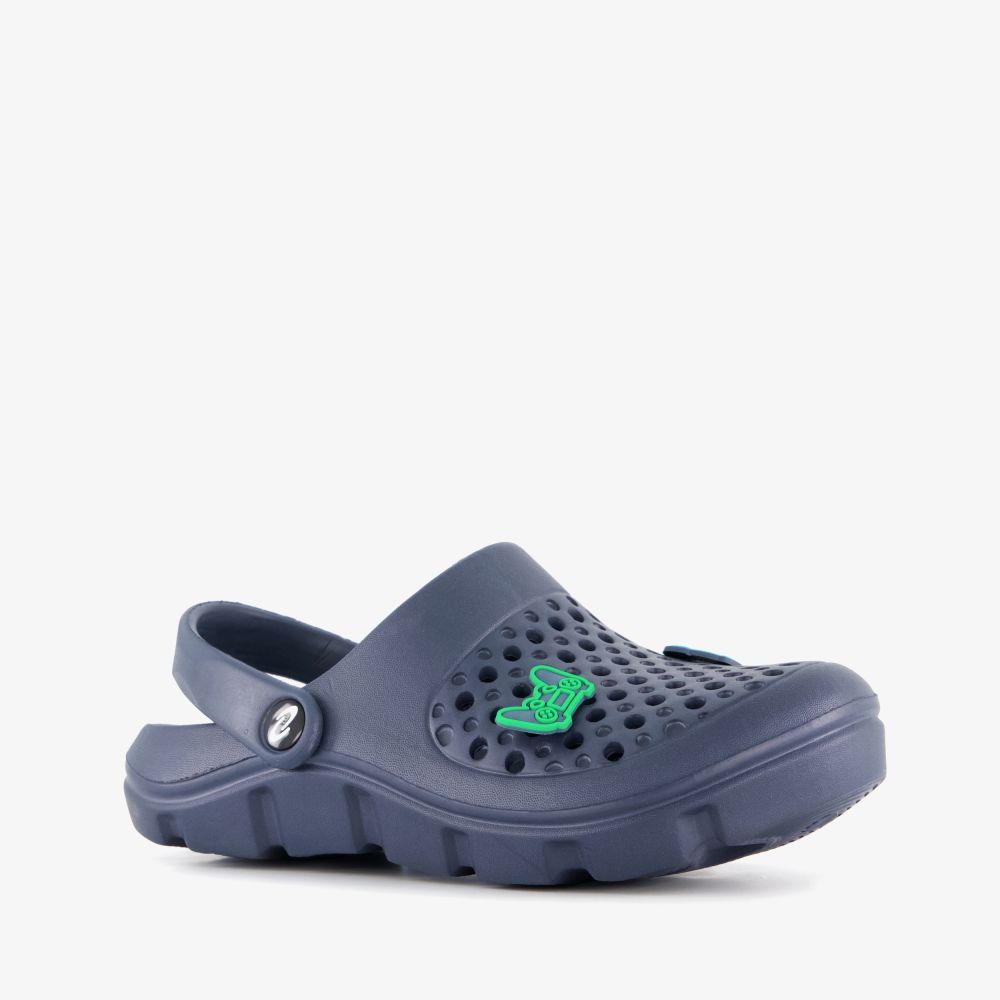Scapino Jongens klompen met game pins blauw