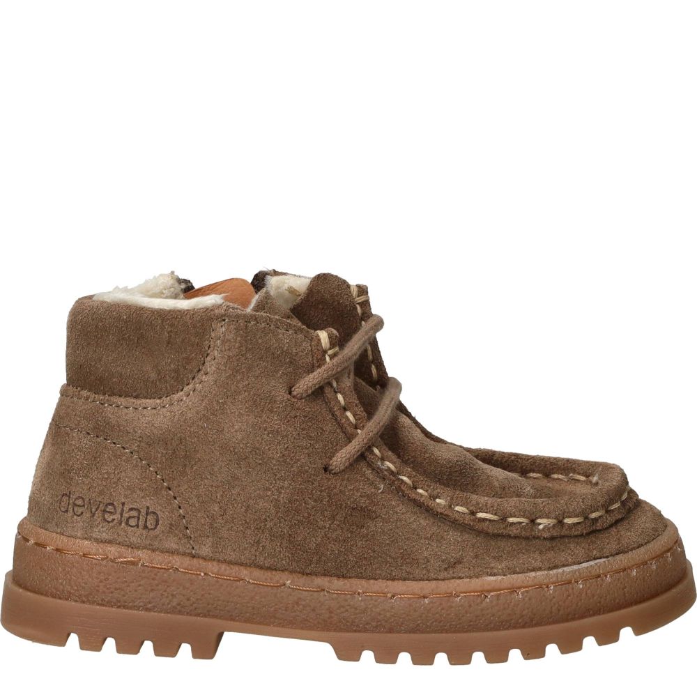 Develab Veterboots Jongens Taupe