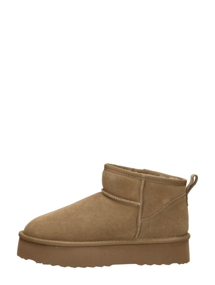 Shoecolate Enkellaarsjes Plat