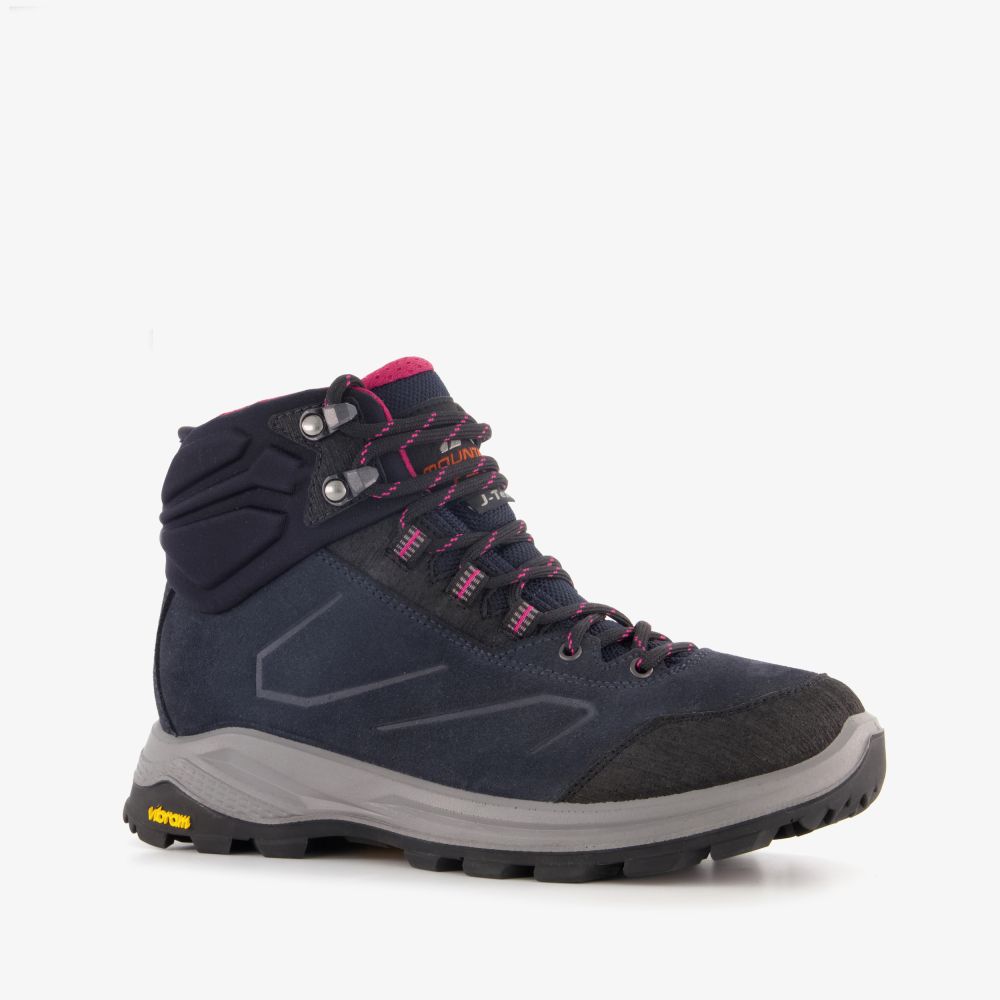 Mountain Peak dames cat. B wandelschoenen vibram zool blauw