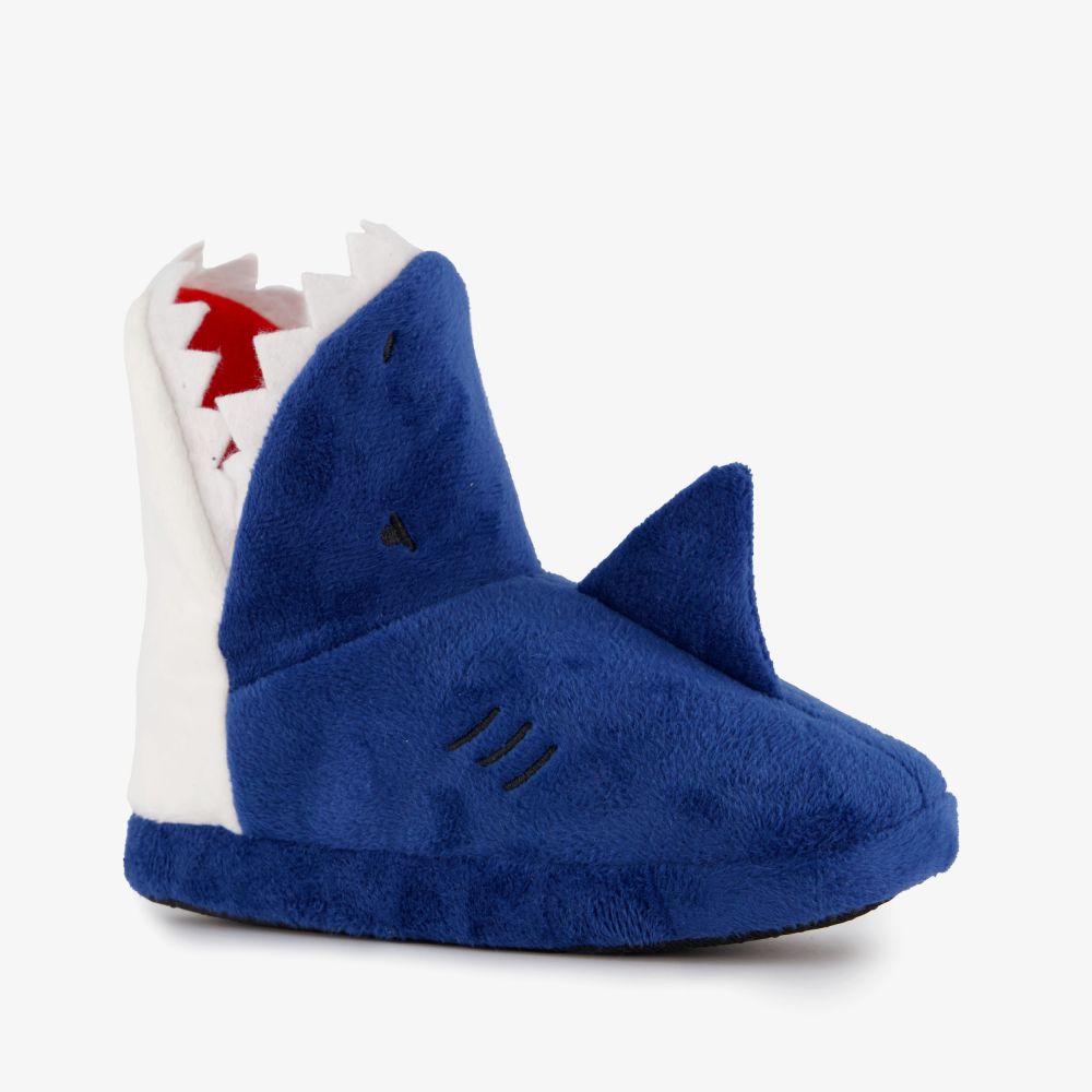 Thu!s kinder pantoffels haai blauw