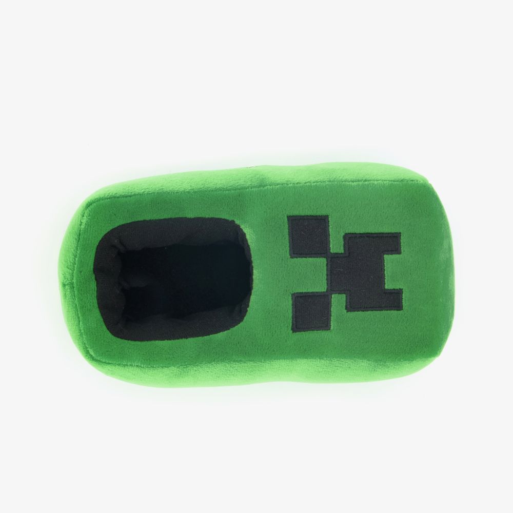 Minecraft kinder pantoffels groen