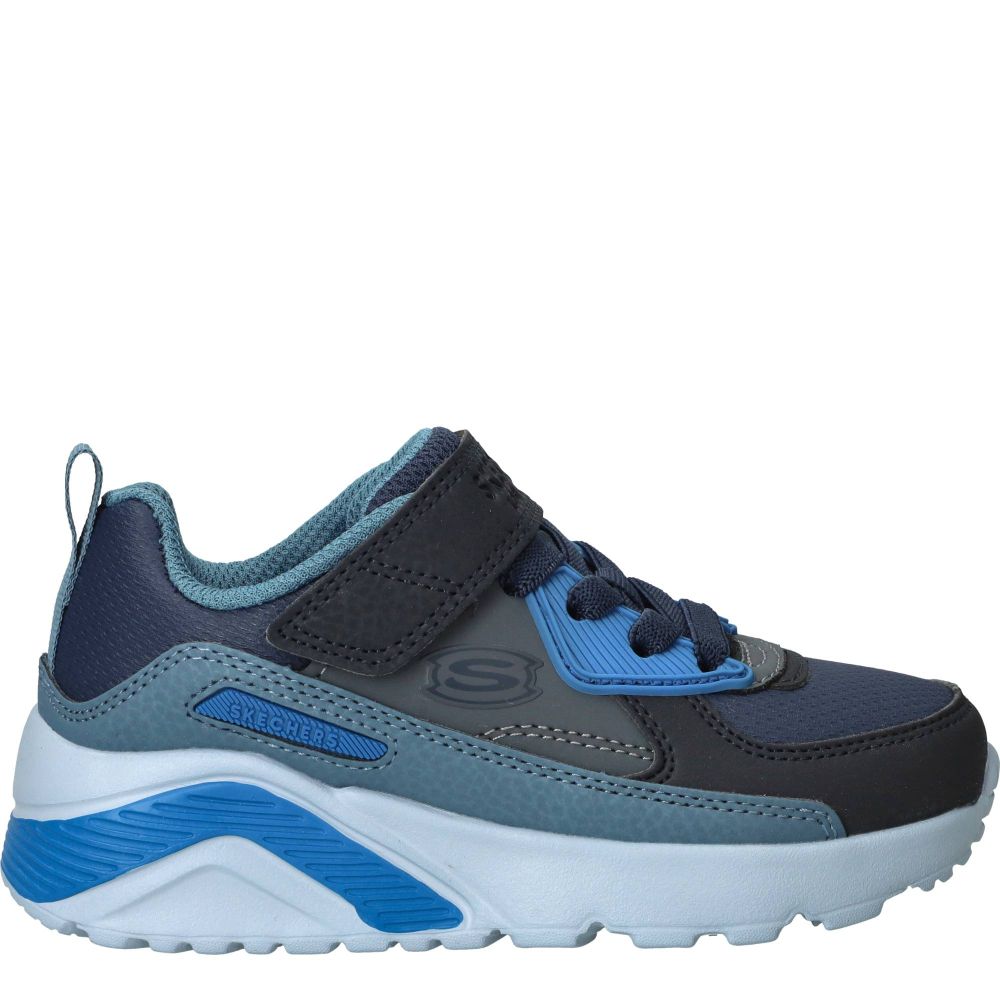 Skechers Uno Lite Revival Edge Sneakers Jongens Blauw